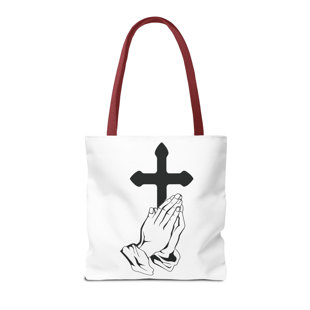 "God Is Within Her She Will Not Fall" Scripture Canvas Bag